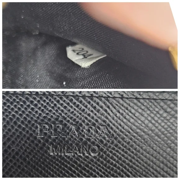 Authentic Prada Saffiano Leather Shoulder Bag #4296M - Picture 2 of 10